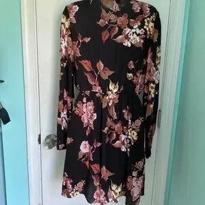 cotton on black long sleeve dress Alice Long Sleeve Dress